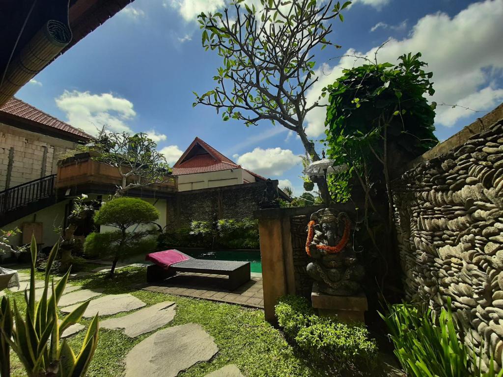 Zahrada ubytování Pondok Wira Ubud