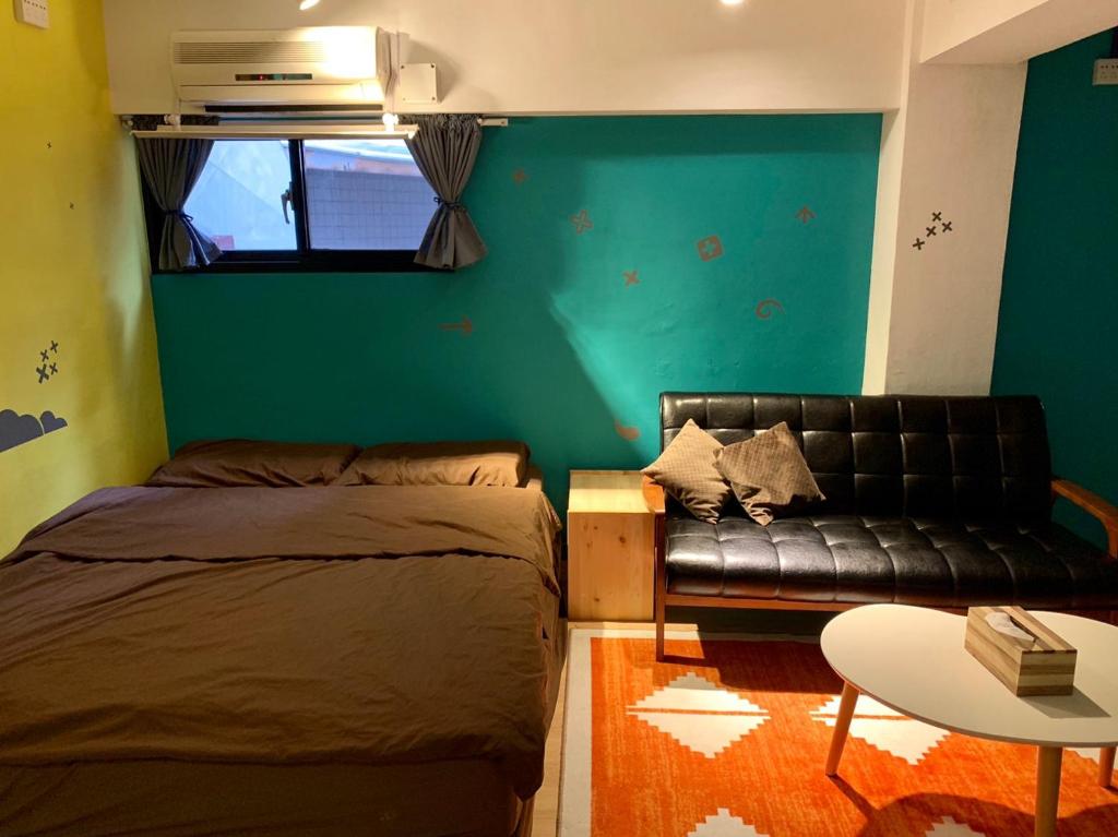 Postel nebo postele na pokoji v ubytování Leo Ho Hostel