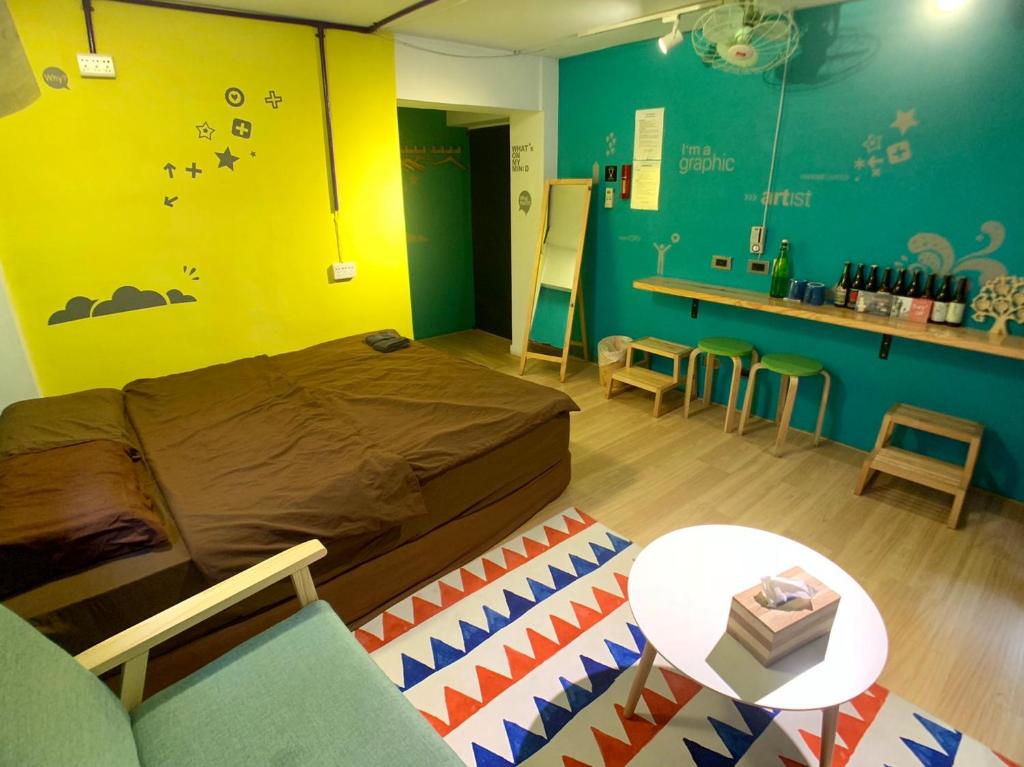 Posezení v ubytování Leo Ho Hostel
