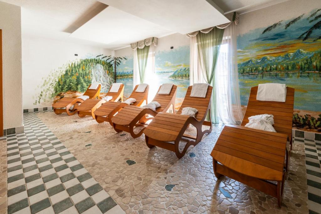 Posezení v ubytování Hotel Sasso Rosso