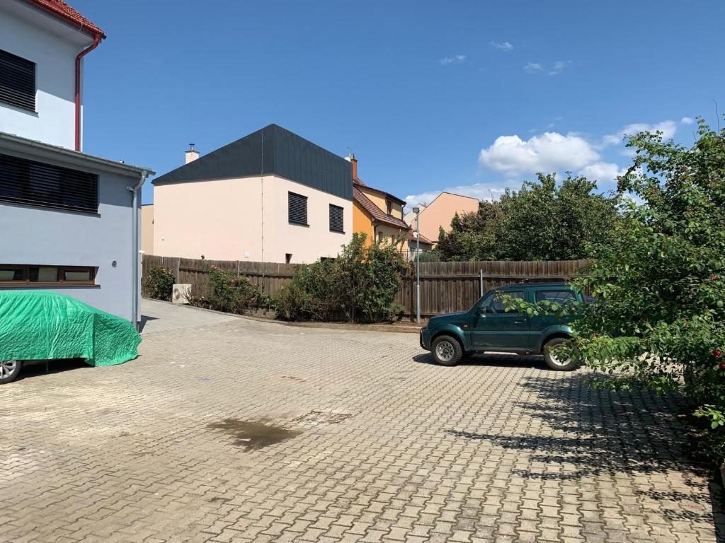 Budynek, w którym mieści się apartament