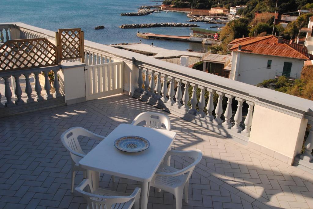 A balcony or terrace at Villa Fiorella