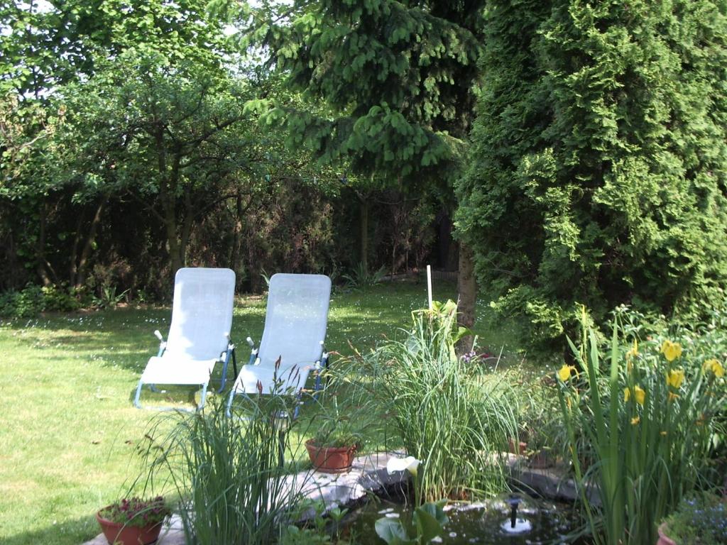 Ogród w obiekcie Apartmanház Gabriella