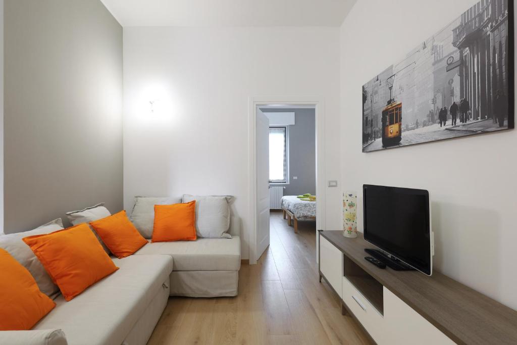 Telewizja i/lub zestaw kina domowego w obiekcie PrimoPiano - Sammartini
