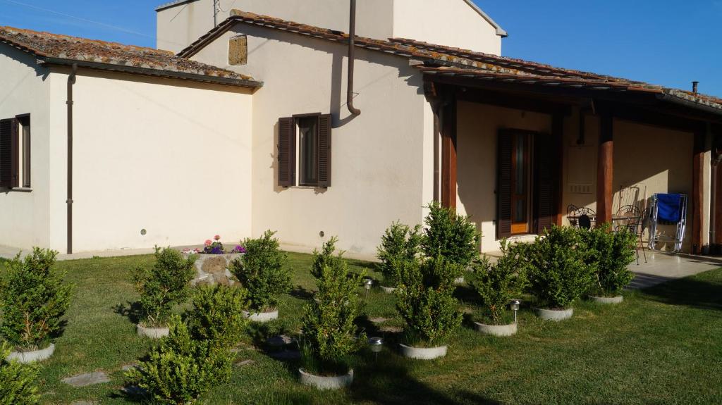 Vonkajšia záhrada v ubytovaní Agriturismo Poggio San Pietro