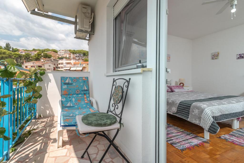 Balkón alebo terasa v ubytovaní Apartment Radja