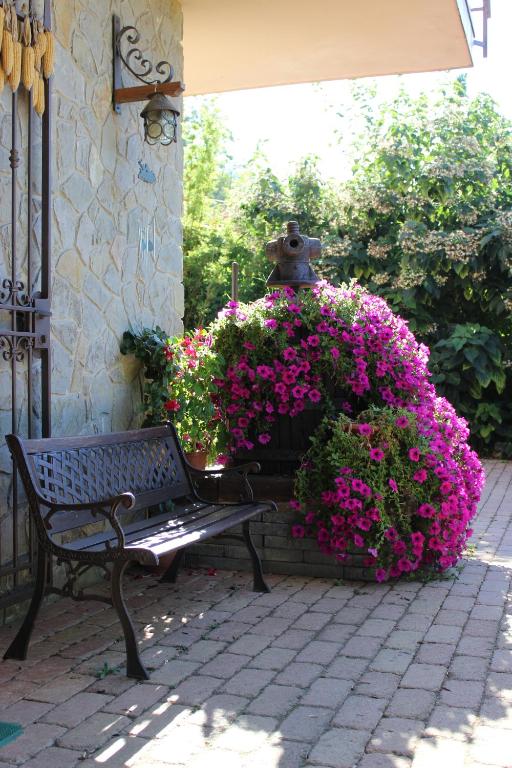 Zahrada ubytování Agriturismo Nonno Tobia