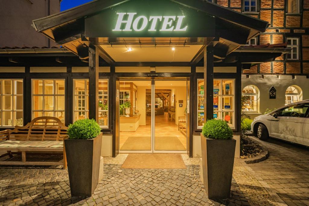 Budova, kde se hotel nachází