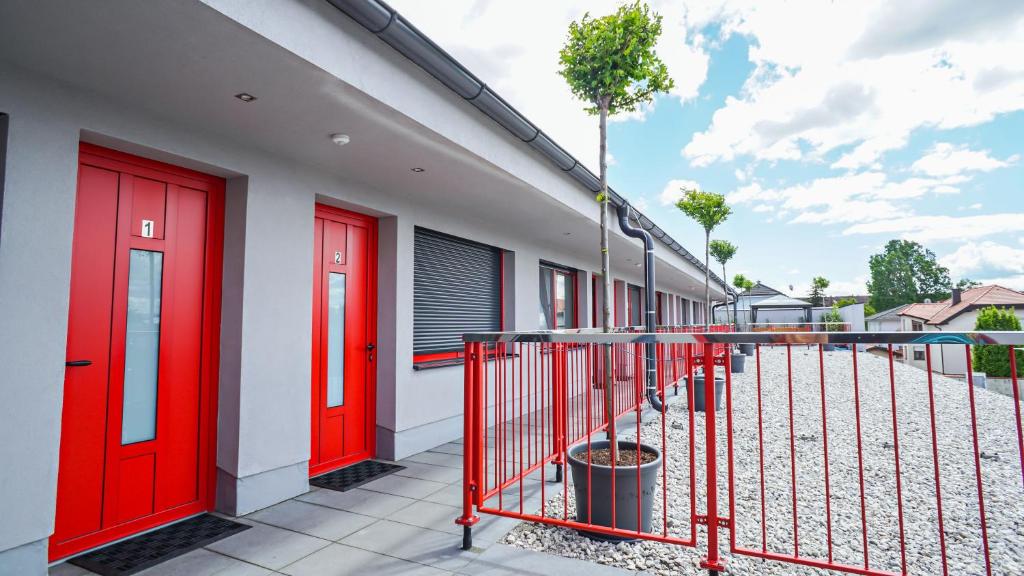 Balkón nebo terasa v ubytování Nava Motel SELF CHECK-IN