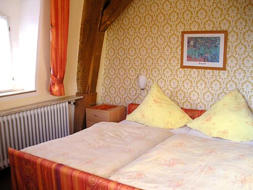 Postel nebo postele na pokoji v ubytování Gasthof Graf-Zils