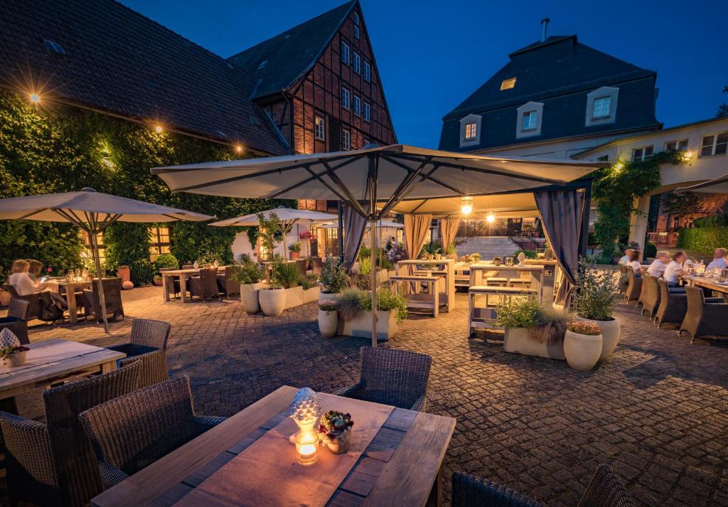 Restaurace v ubytování Romantik Hotel am Brühl