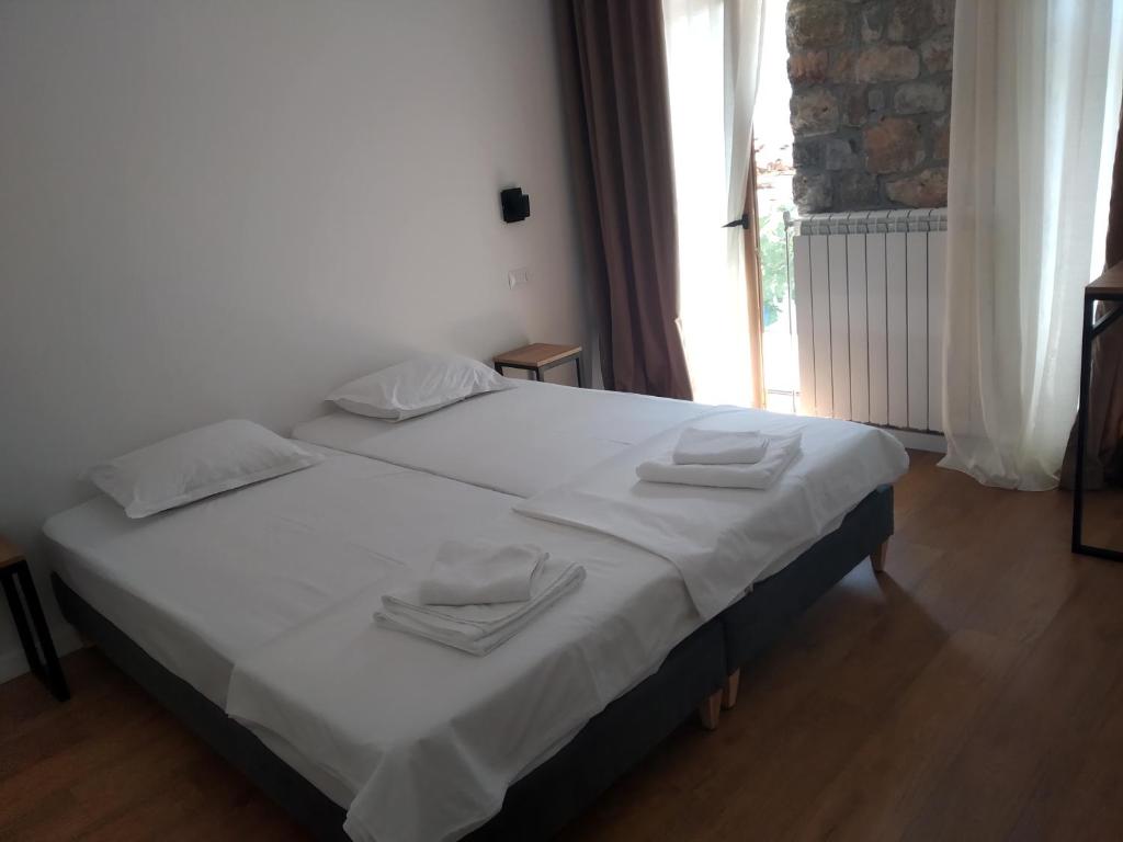 Postel nebo postele na pokoji v ubytování Vila 43 Lin