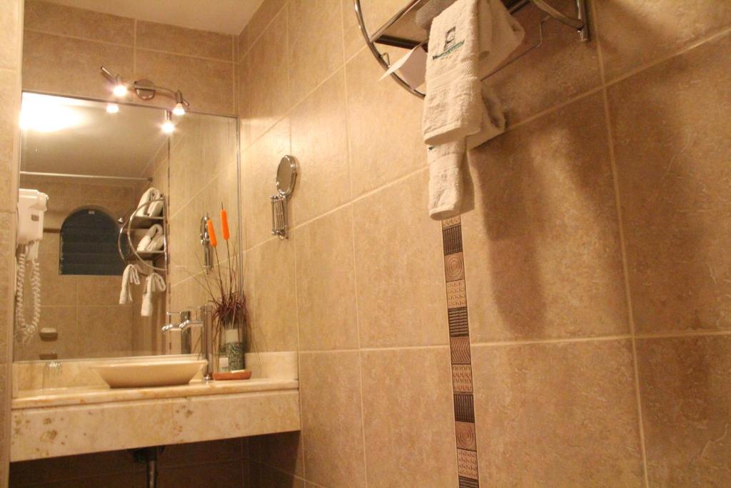 Koupelna v ubytování Casona Plaza Hotel Arequipa