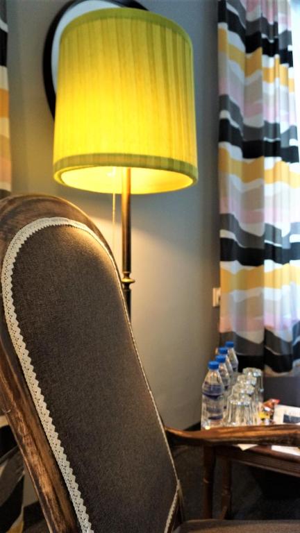 Posezení v ubytování Expolis Residence - City Center MTP TARGI - 24h #betterthanyourEX