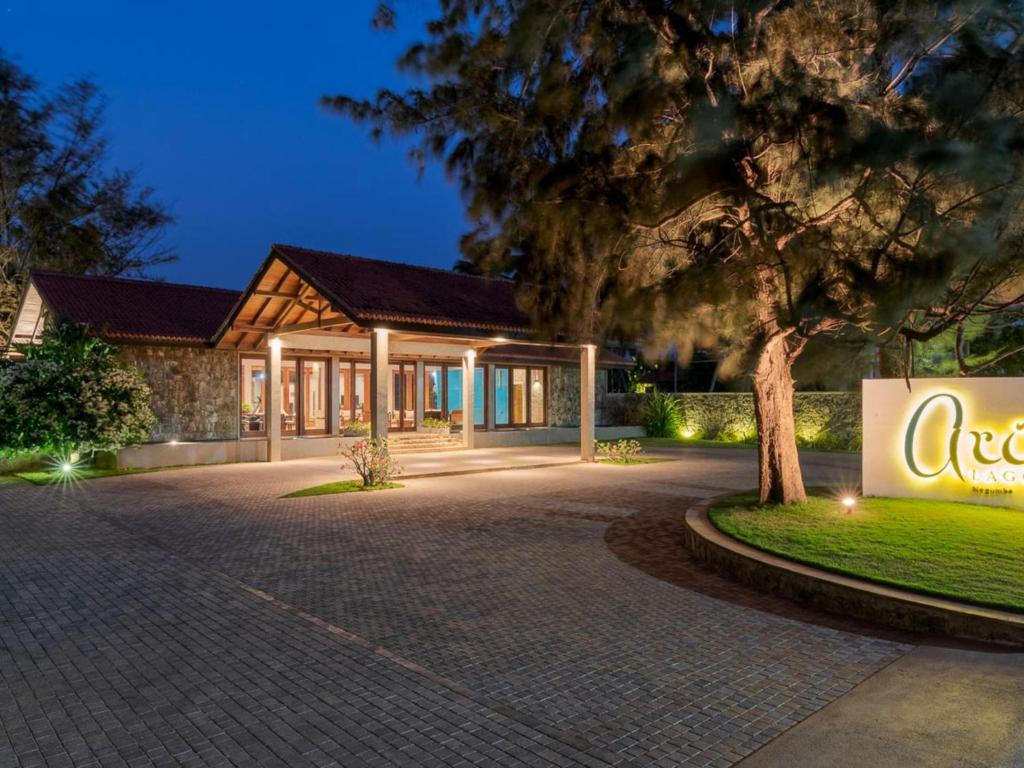 Zahrada ubytování Regenta Arie Lagoon Negombo