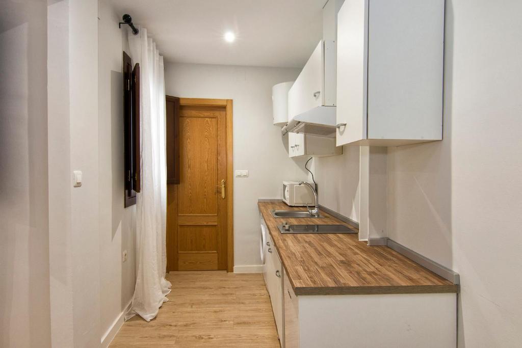 Kuchyňa alebo kuchynka v ubytovaní Apartamentos Los Lobos