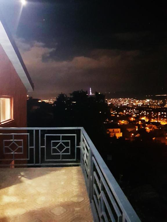 Balkón nebo terasa v ubytování Red Hotel