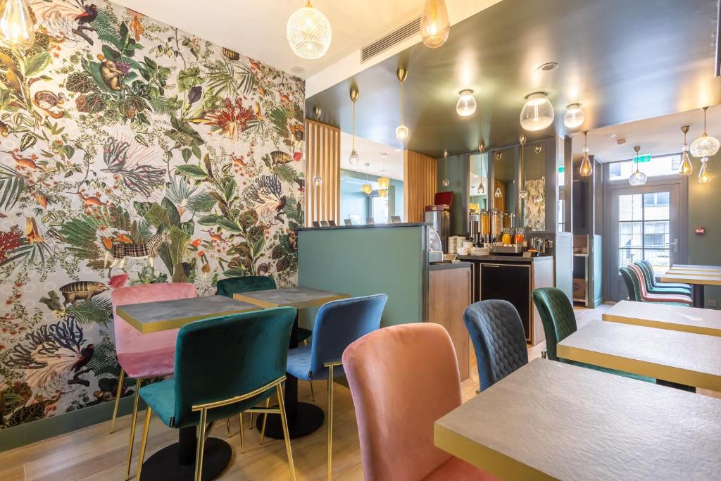 LOGIS Hôtel 15 Montparnasse - Resim 14