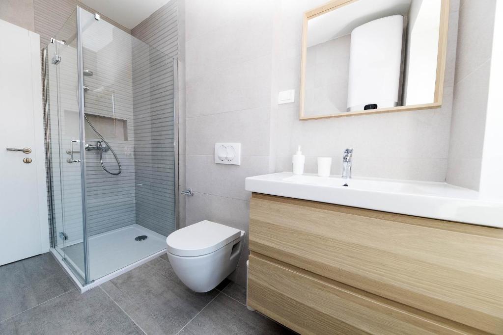 Kúpeľňa v ubytovaní APARTMANI VIGO