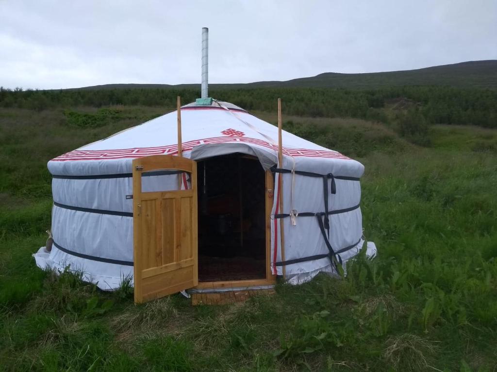 Příroda nedaleko luxury tent