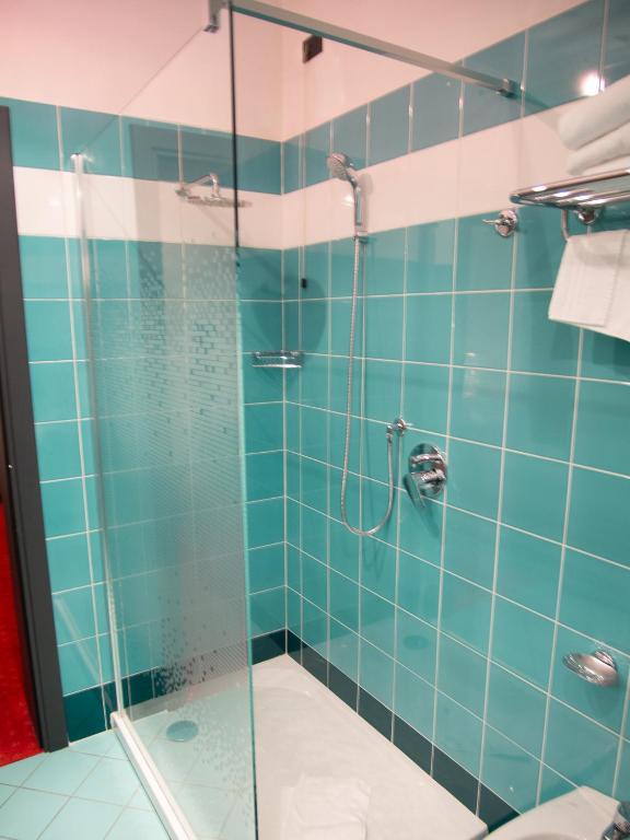 Kúpeľňa v ubytovaní Hotel Tessarin