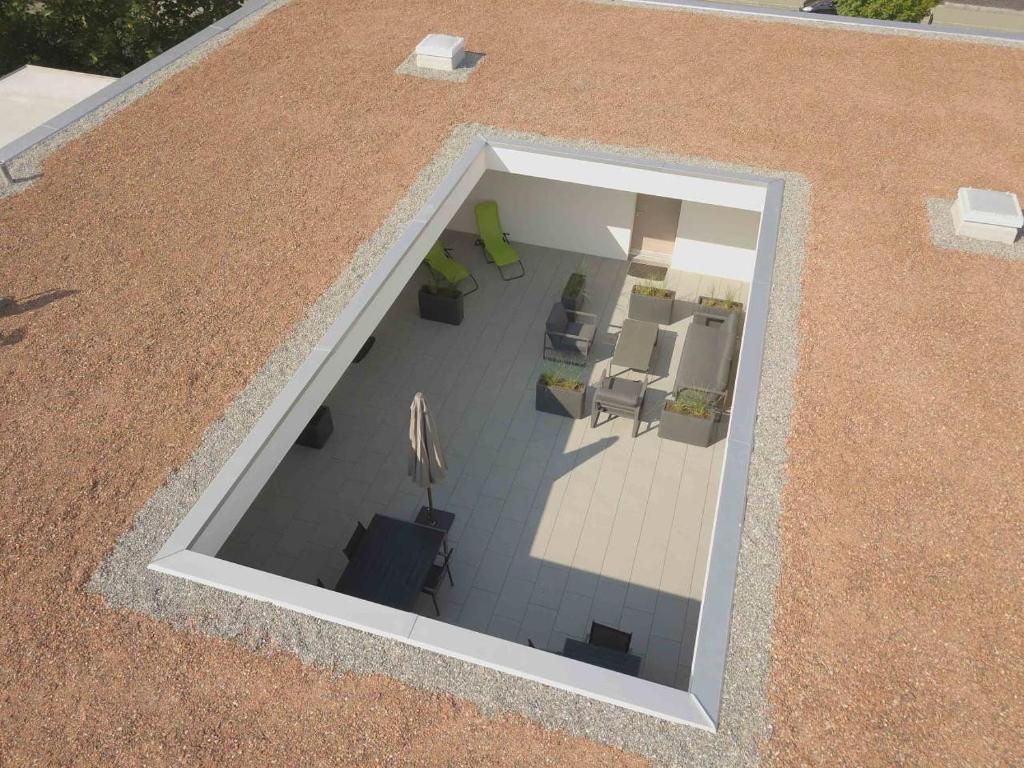 Budova, kde se apartmán nachází