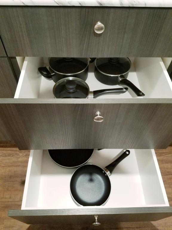 Kuchyň nebo kuchyňský kout v ubytování Kanab Suites