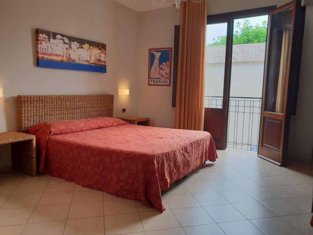 Postel nebo postele na pokoji v ubytování My Bed Favignana