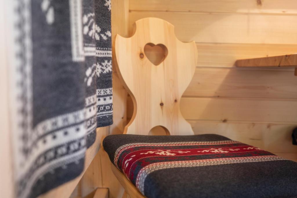 Postel nebo postele na pokoji v ubytování Camping Danica Cottage Stan