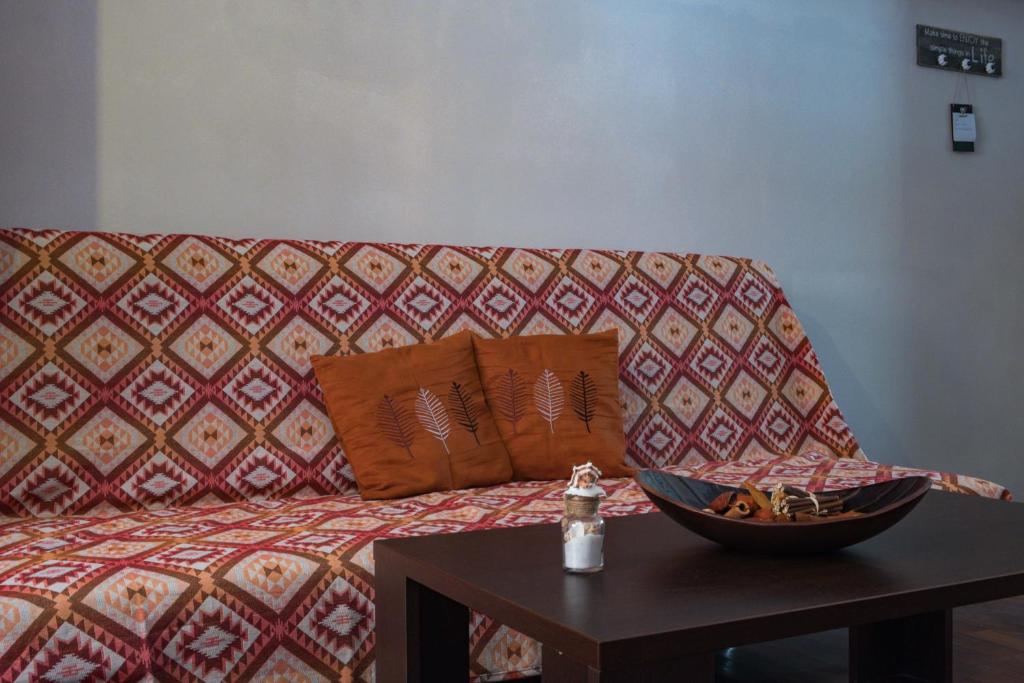 A seating area at James Room