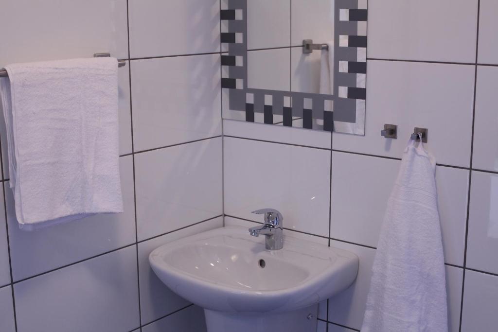 Koupelna v ubytování Nacka Stadshotell
