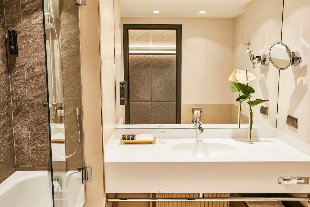 Koupelna v ubytování Steigenberger Hotel & Spa Krems