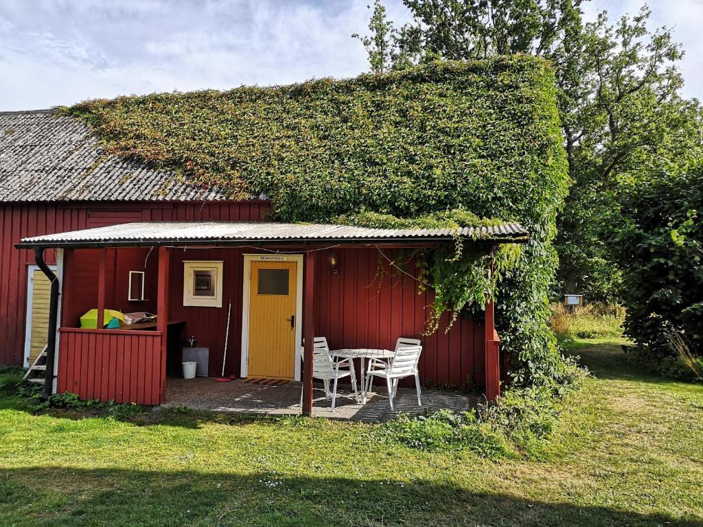 Zahrada ubytování STF Hagaby/Lantgården Hostel