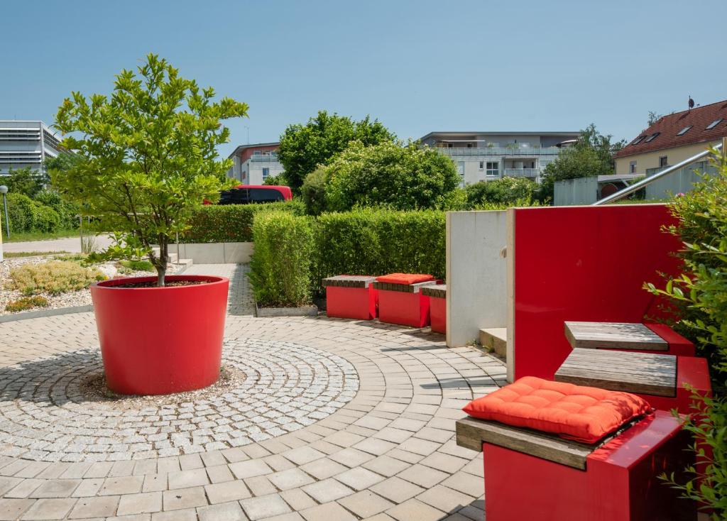 Zahrada ubytování Hotel Alarun