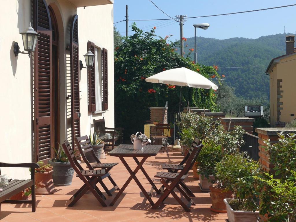 Nespecifikovaný výhled na hory nebo výhled na hory při pohledu z bed and breakfast