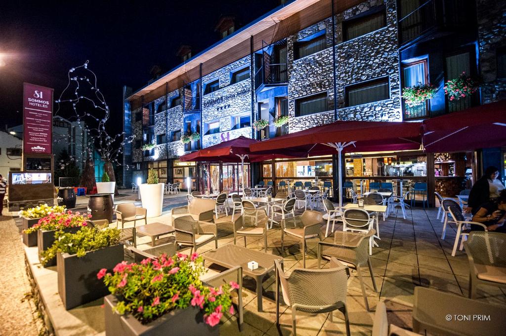 Restaurace v ubytování SOMMOS Hotel Aneto
