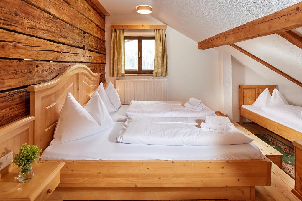 Postel nebo postele na pokoji v ubytování Gut Vögeihof