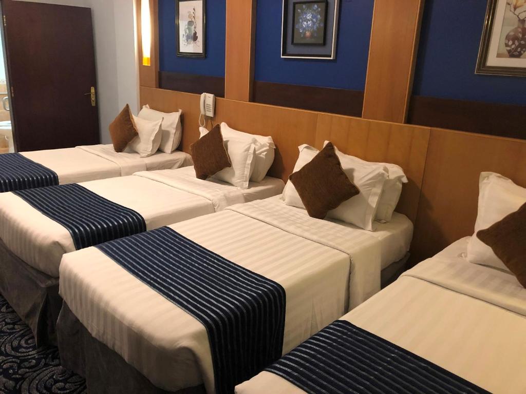 Cama o camas de una habitación en Rehab Taba Hotel