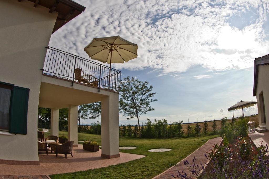 Zahrada ubytování Agriturismo Fiumi Uniti