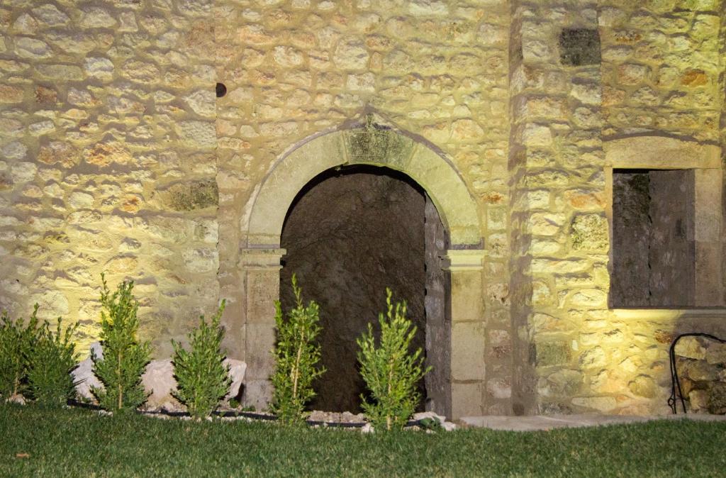 Zahrada ubytování Charme in Perillis