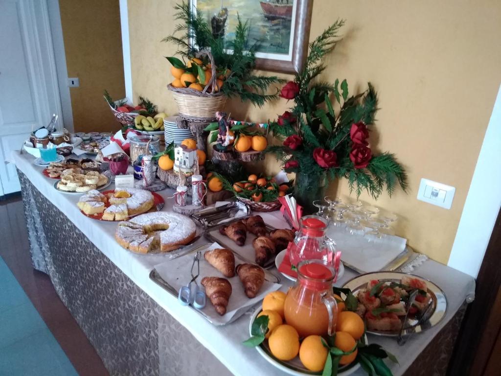 Jedlo v ubytovaní bed & breakfast alebo blízkom okolí