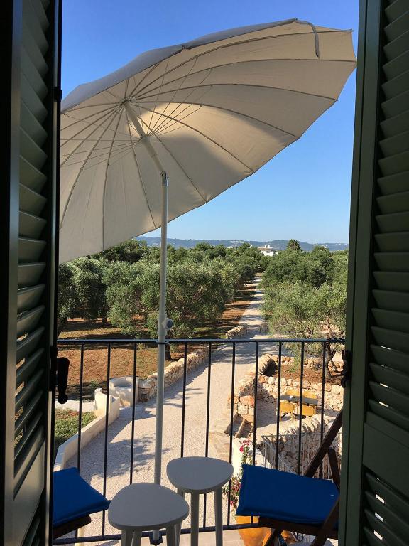 Balkón alebo terasa v ubytovaní Boutique Hotel Masseria Sottomasi