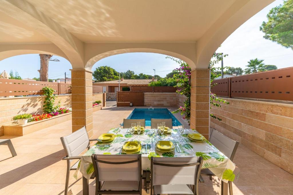 Balkón nebo terasa v ubytování Holiday Home Bruna