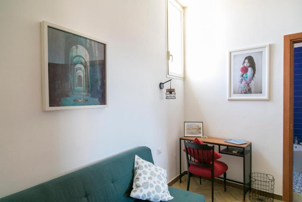 Część wypoczynkowa w obiekcie A Casa di Nina Guest House