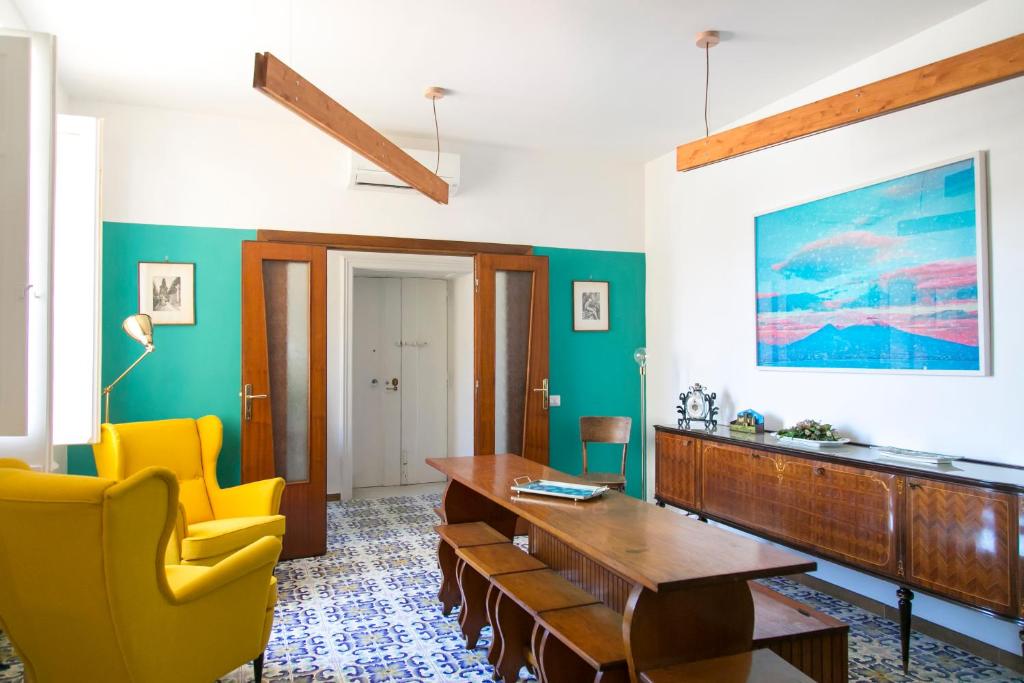 Część wypoczynkowa w obiekcie A Casa di Nina Guest House