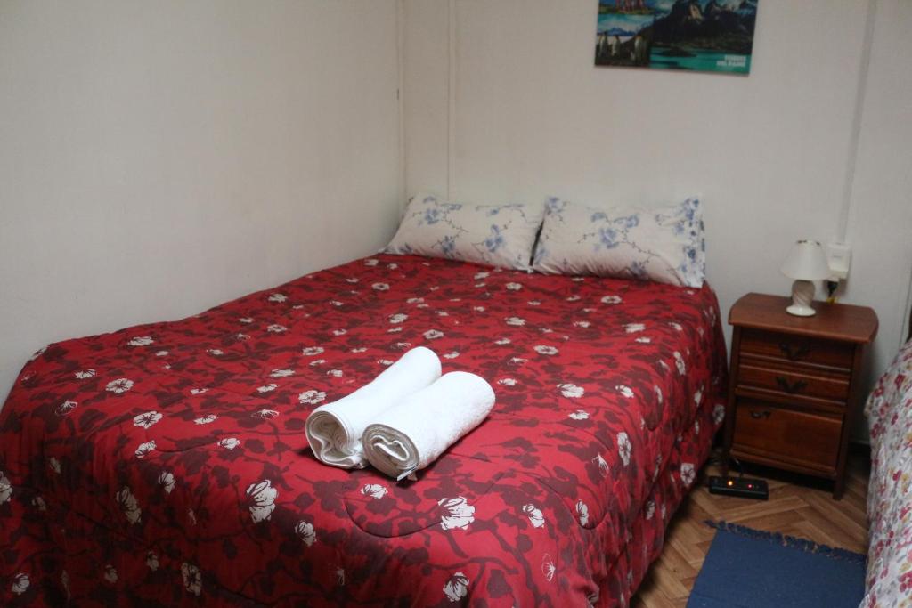 Letto o letti in una camera di Aska Patagonia