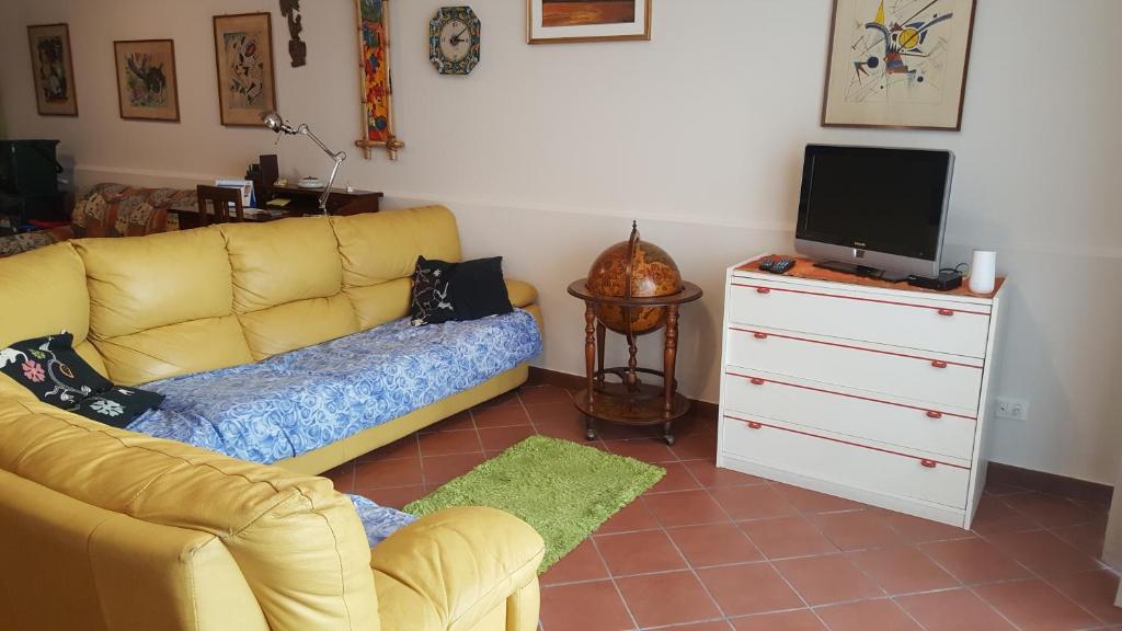 Posezení v ubytování Loft Karol Taormina