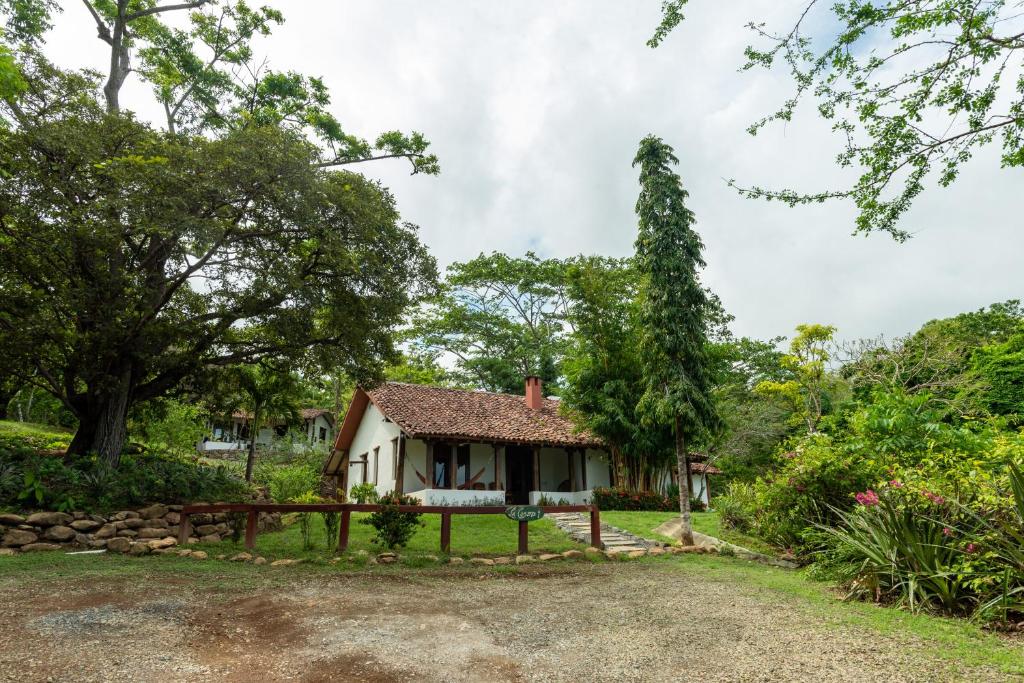 Zahrada ubytování Eco Venao Lodge, Playa Venao