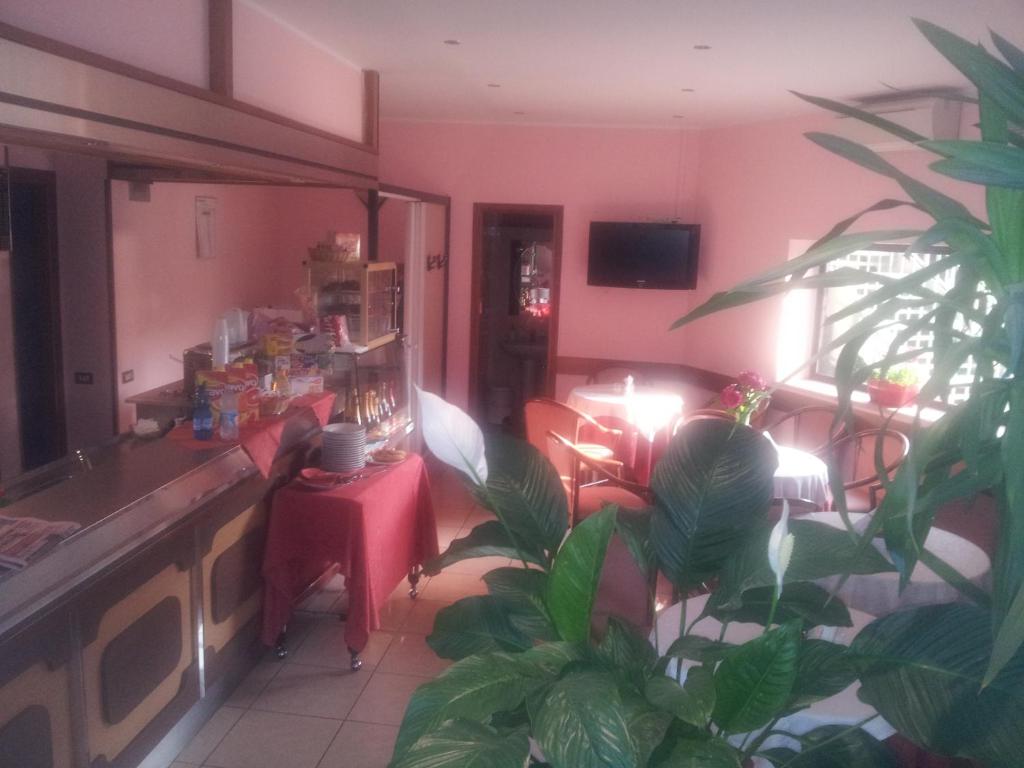 Posezení v ubytování Hotel Motel Ovest