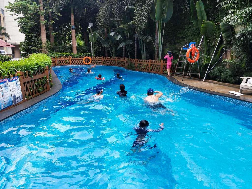 Bazén v ubytování Shenzhen FY Hotel nebo v jeho okolí